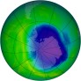 Antarctic Ozone 2009-10-26